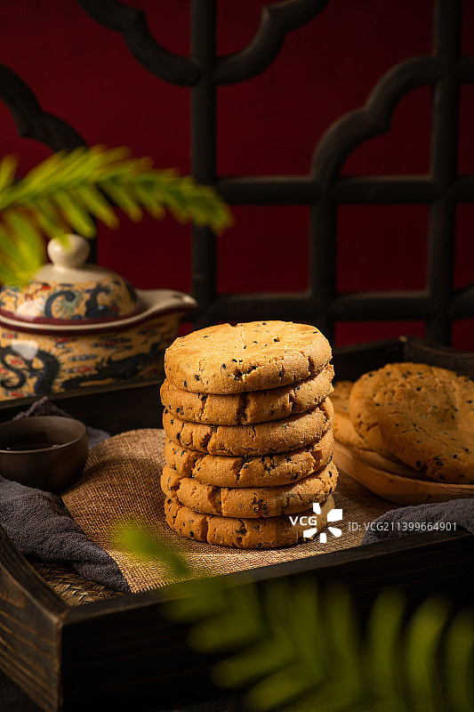 桃酥 中式点心图片素材