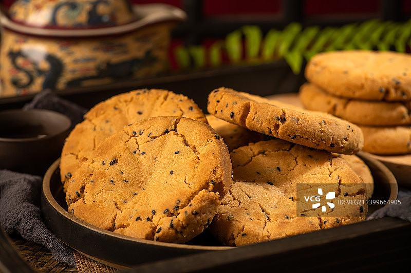 桃酥 中式点心图片素材