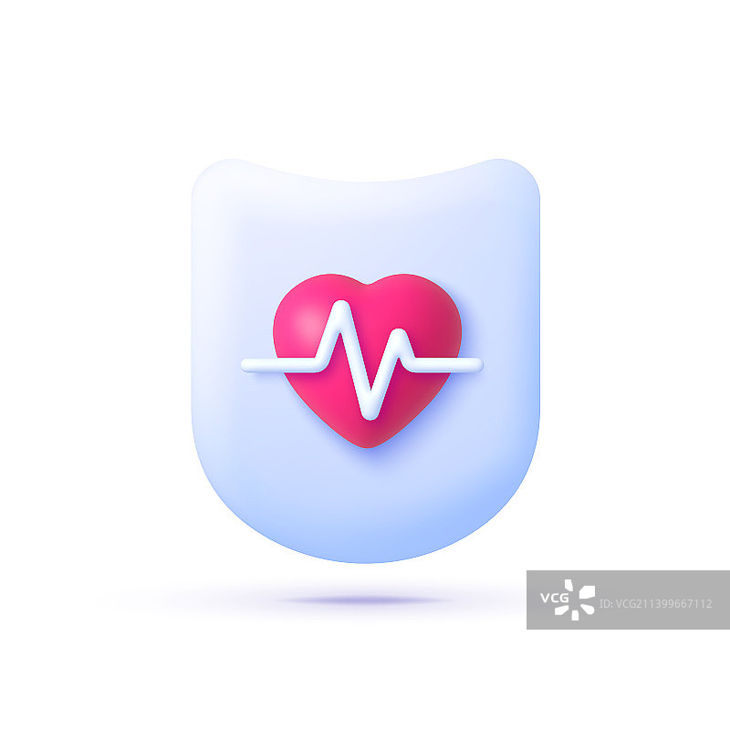 用于心脏病学的脉冲设计图片素材