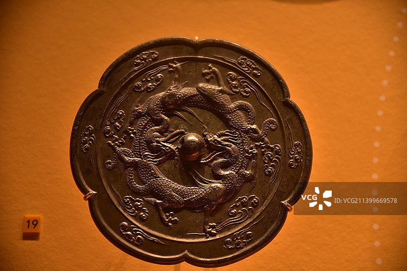汉代铜镜图片素材