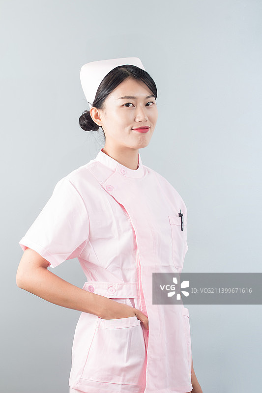 医疗护士职业人像健康背景图片素材