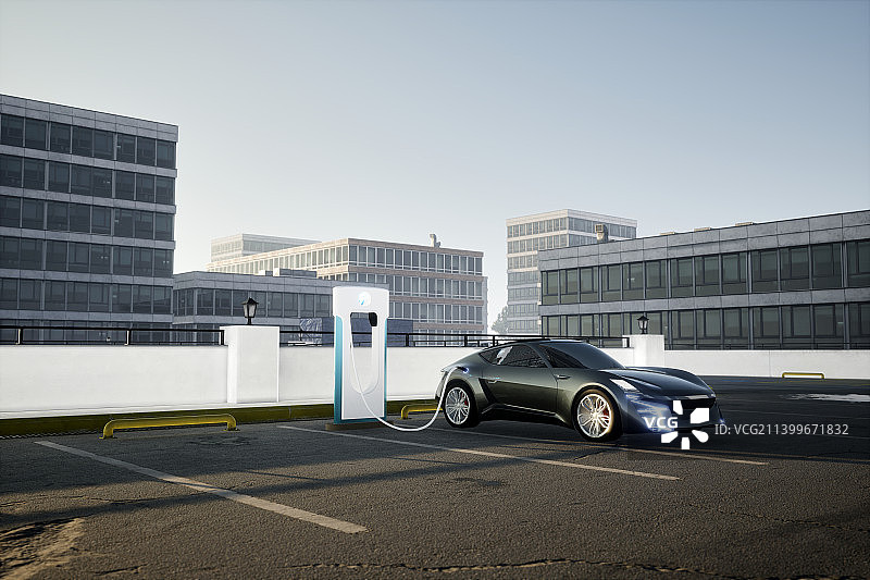 新能源汽车，汽车，充电，电动汽车，科技图片素材