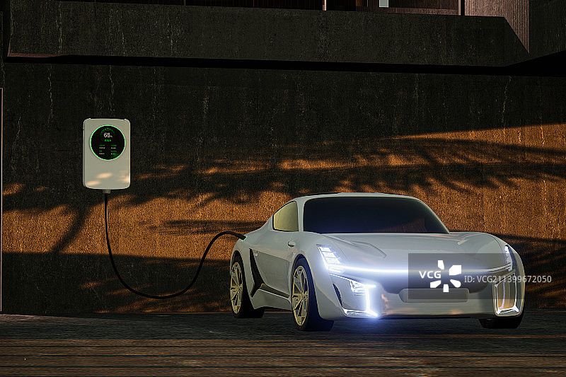 新能源汽车，汽车，充电，电动汽车，科技图片素材