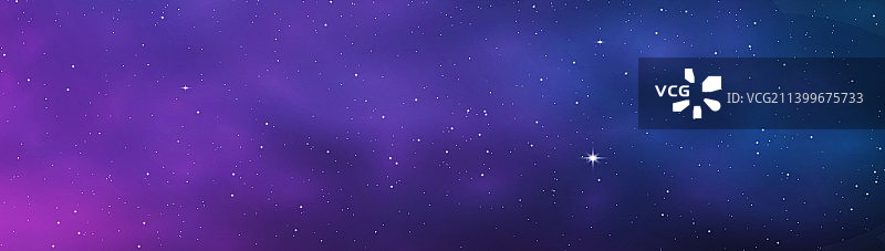 蓝色星空紫色银河背景图片素材