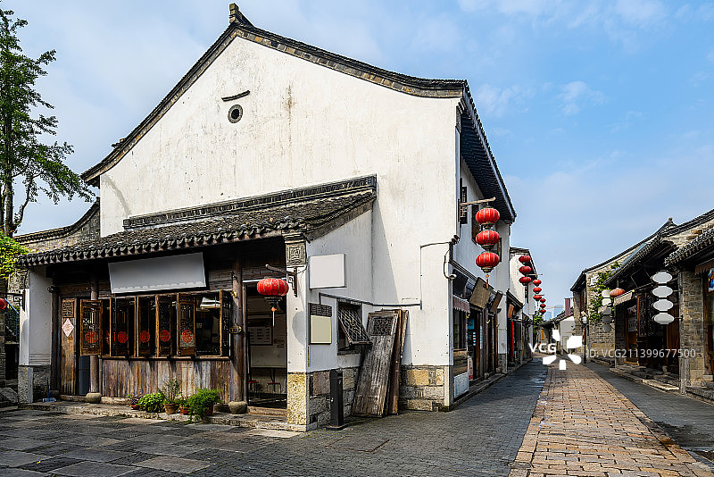 南京老门东古建筑街道图片素材