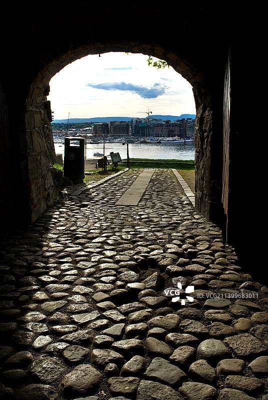 挪威，奥斯陆，城市风景。图片素材