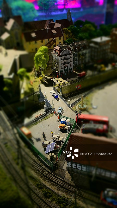 城市微缩景观图片素材