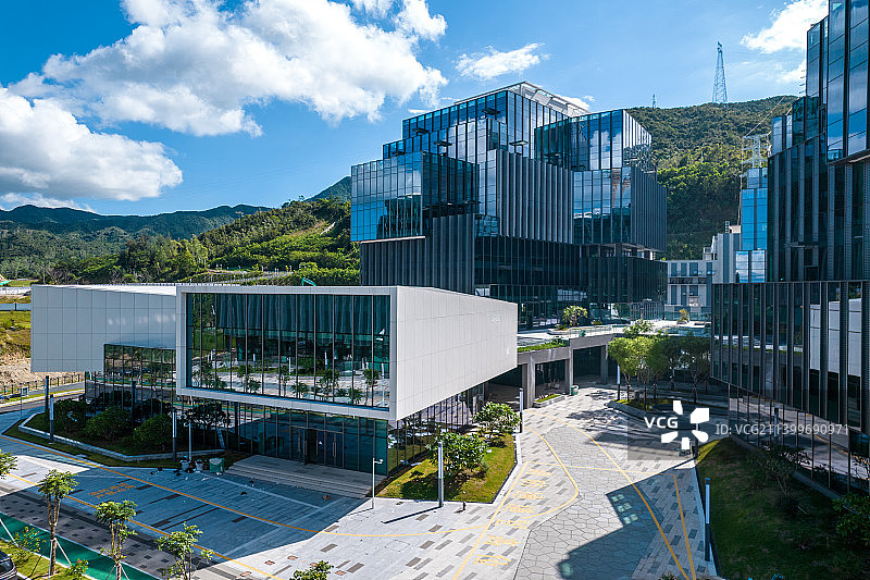 深圳坝光生物家园航拍图片素材