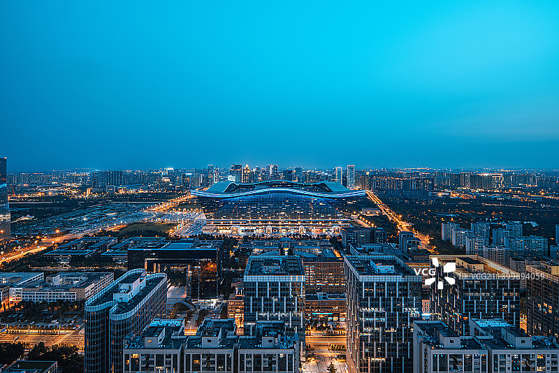 成都高新区环球中心图片素材