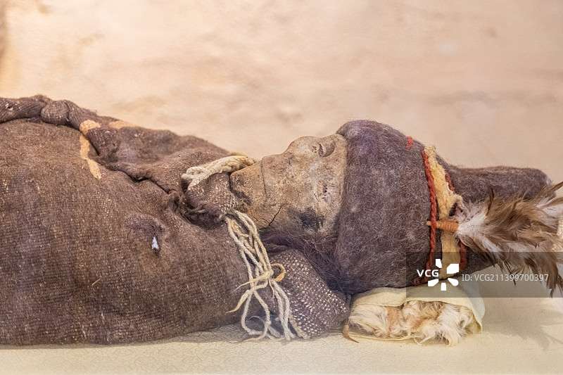 小河墓地干尸图片素材