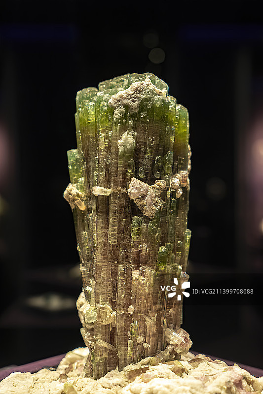 电气石标本图片素材