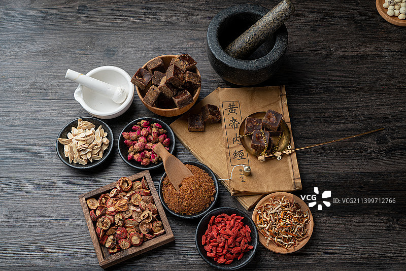 养生中药材图片素材