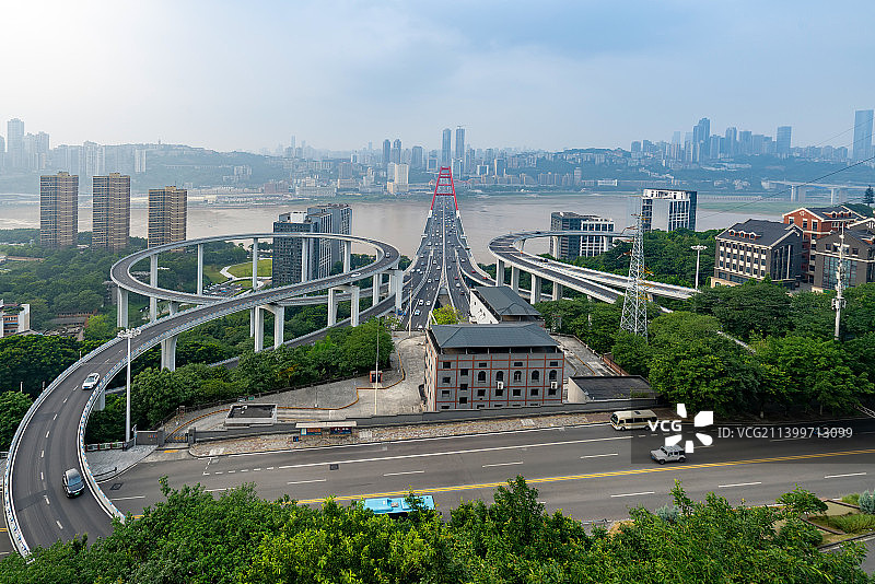 重庆苏家坝立交桥图片素材