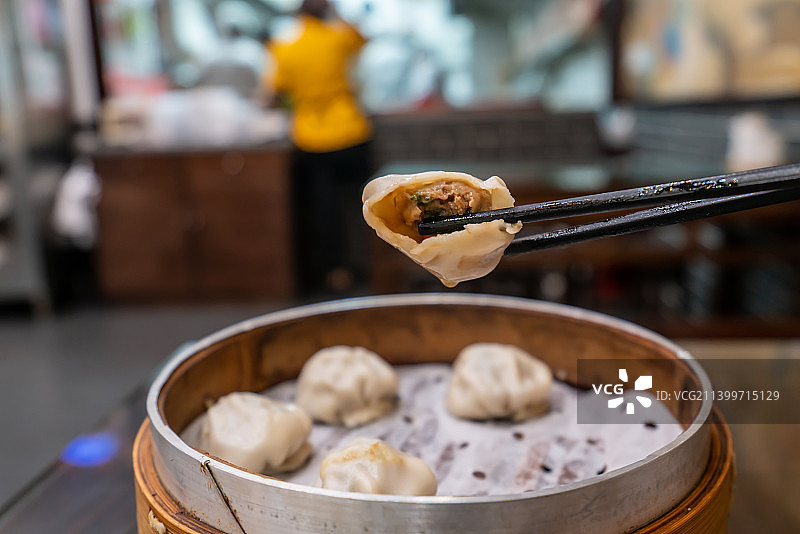 南京小吃鸡鸣汤包图片素材