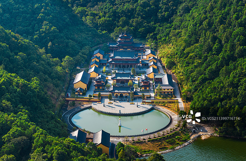 深山古寺图片素材