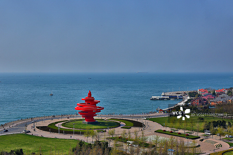 青岛五月的风图片素材