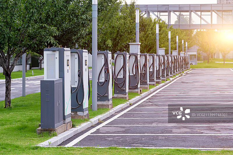 西安灞桥区新能源充电桩图片素材