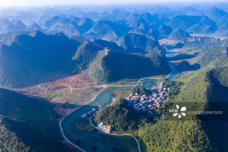 云南省文山州广南县八宝风光图片素材