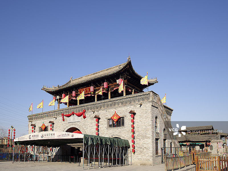 2022-02-22河北省石家庄市龙泉古镇图片素材