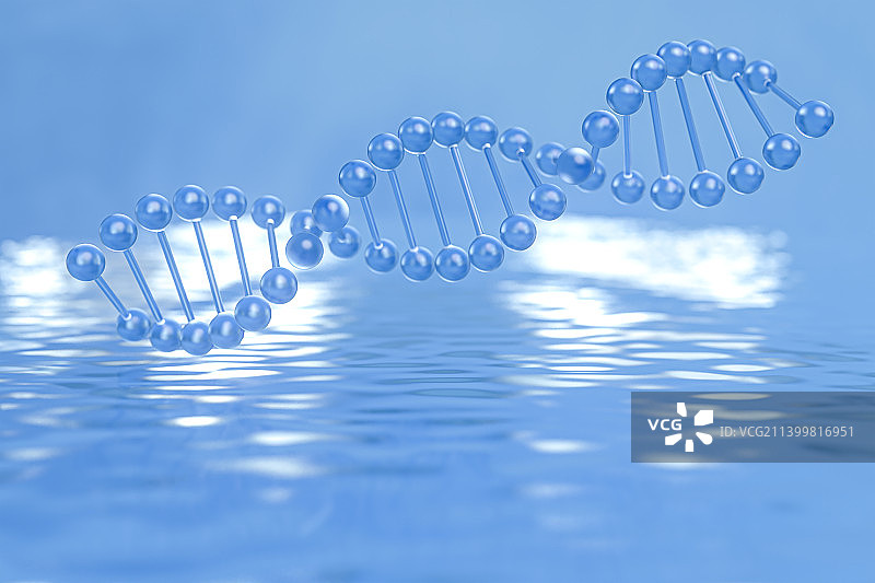 生物化学技术分子结构模型图片素材