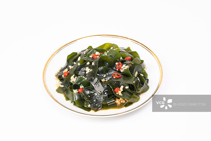凉拌海带图片素材