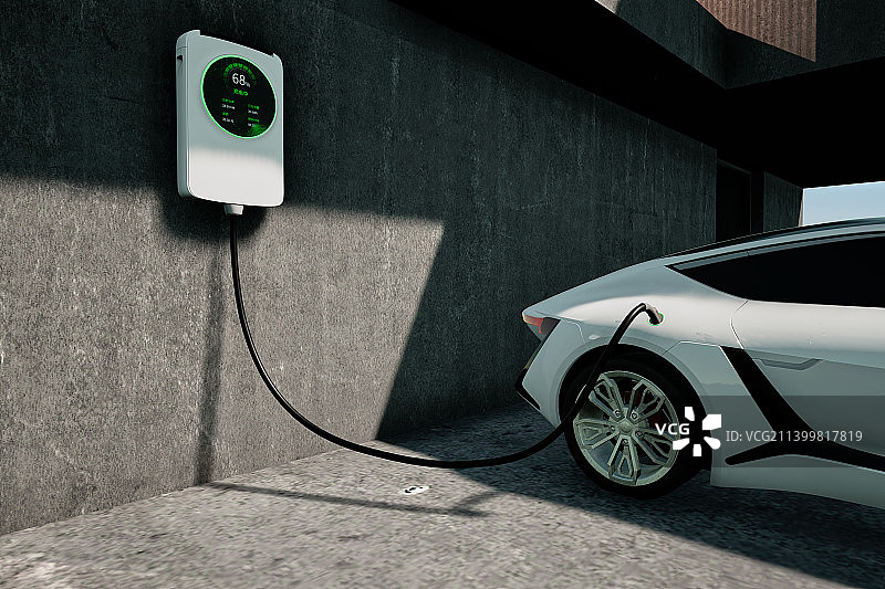 新能源汽车，汽车，充电，电动汽车，科技图片素材