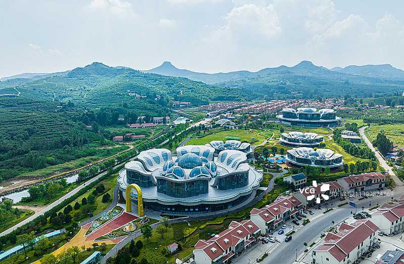 临沂市沂水县尹家峪田园综合体图片素材