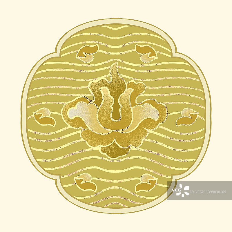 国潮风纹样图片素材