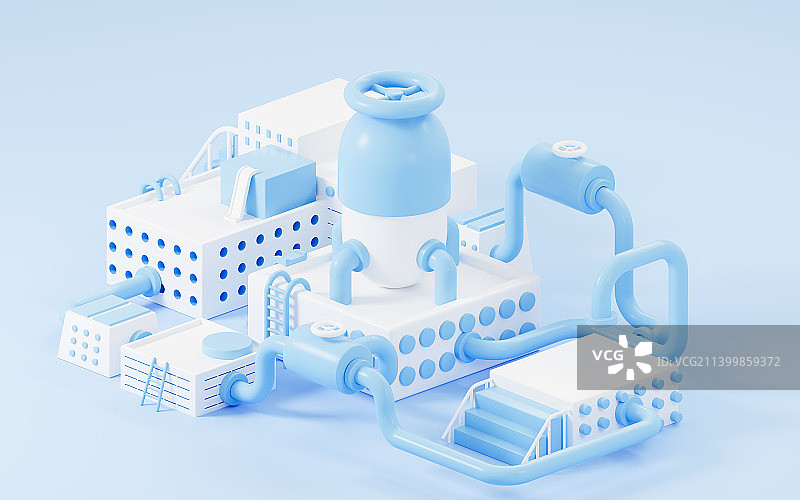 工厂流水线展示台图片素材