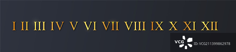 罗马字母合集图片素材