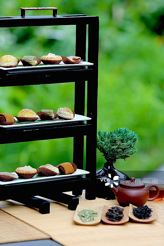 中式下午茶图片素材