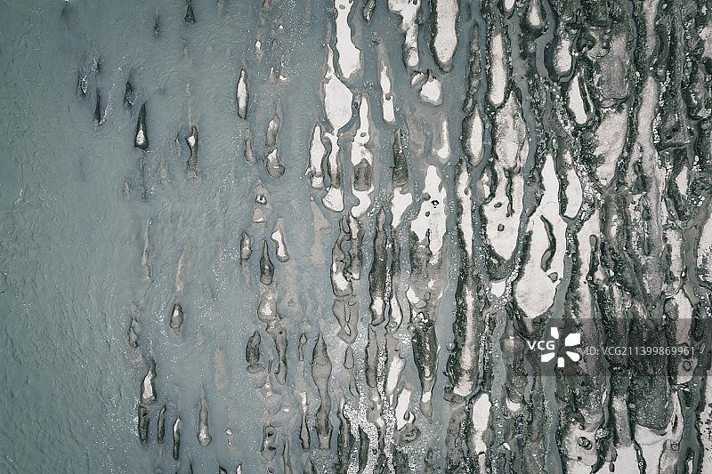 河流塑造地形图片素材