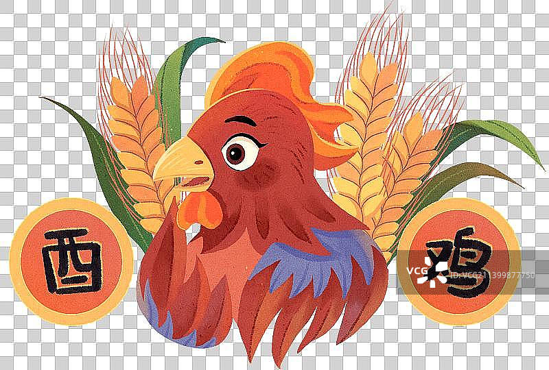 十二生肖鸡图片素材