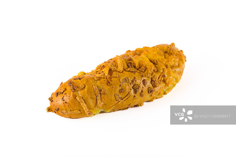 融化奶酪小麦粉长面包图片素材