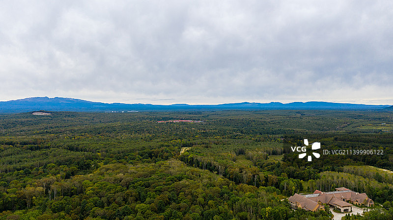吉林省抚松县长白山度假区风光图片素材