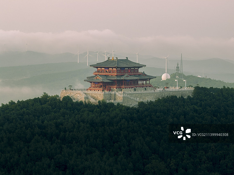 黑龙江佳木斯抚远东极阁图片素材