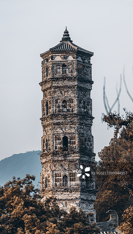 台州府城文化旅游区·龙兴寺·千佛塔图片素材