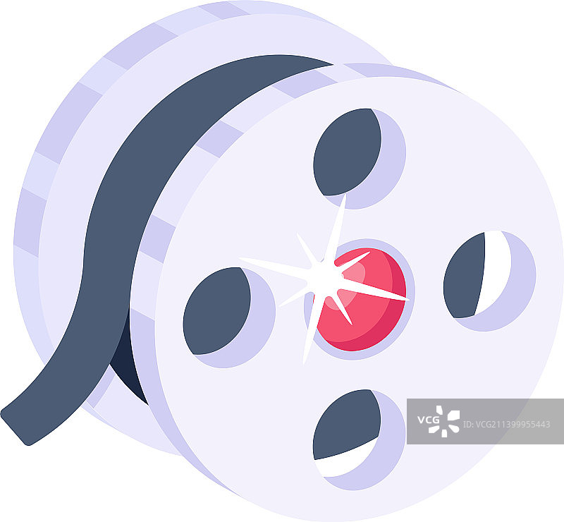 电影胶片扁平化下载图片素材