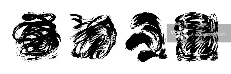 手绘简约元素素材图片素材