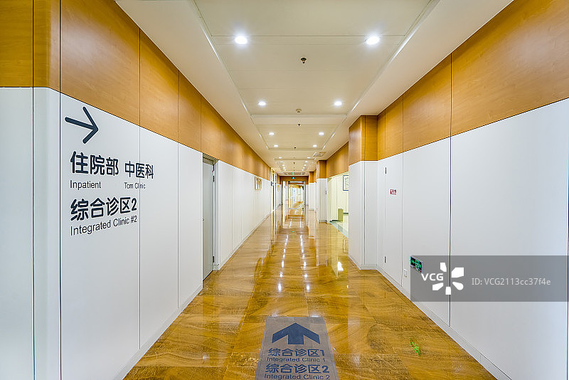 医院走廊图片素材