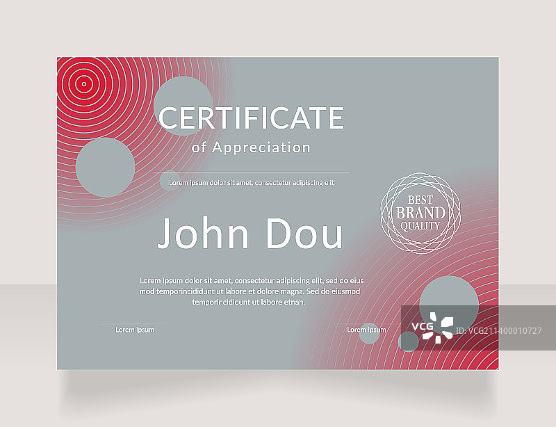 美业大师荣誉证书设计图片素材