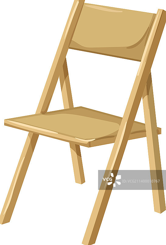 家具折叠椅卡通图片素材