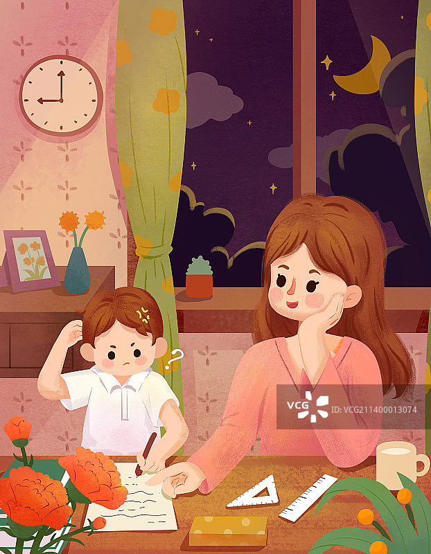 辅导作业图片素材