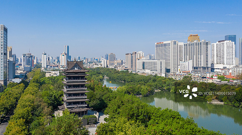 安徽合肥包公园风光图片素材