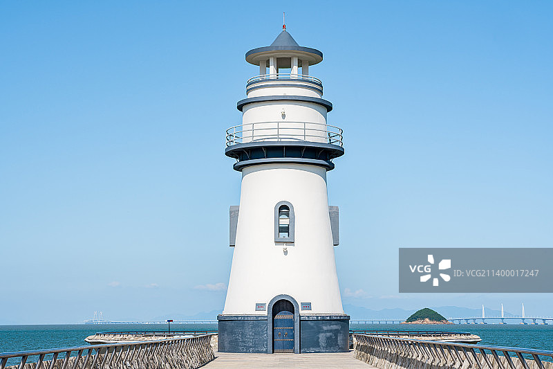珠海爱情邮局灯塔图片素材