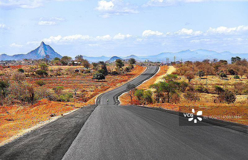 位于赤道附近的肯尼亚C93公路图片素材