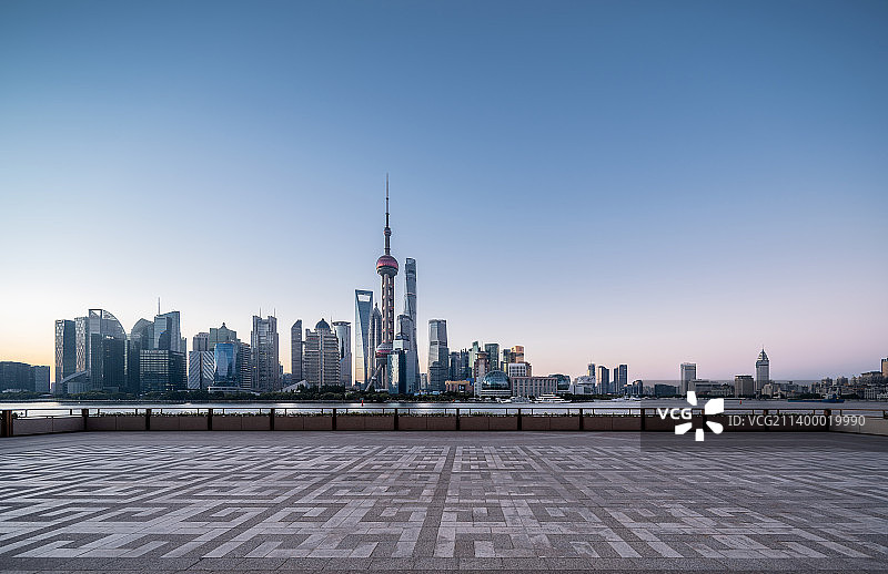 上海陆家嘴城市风光全景图片素材
