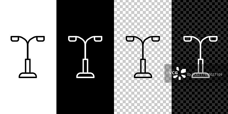 2.5D街灯系统图标图片素材