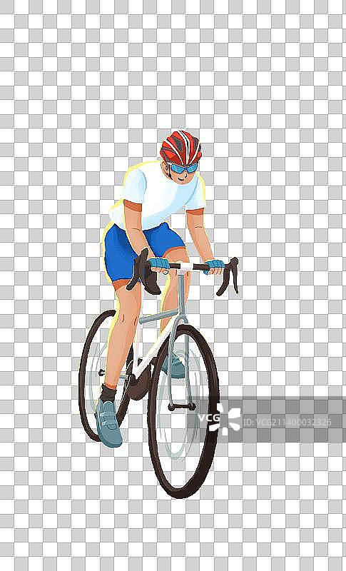 骑自行车的人图片素材