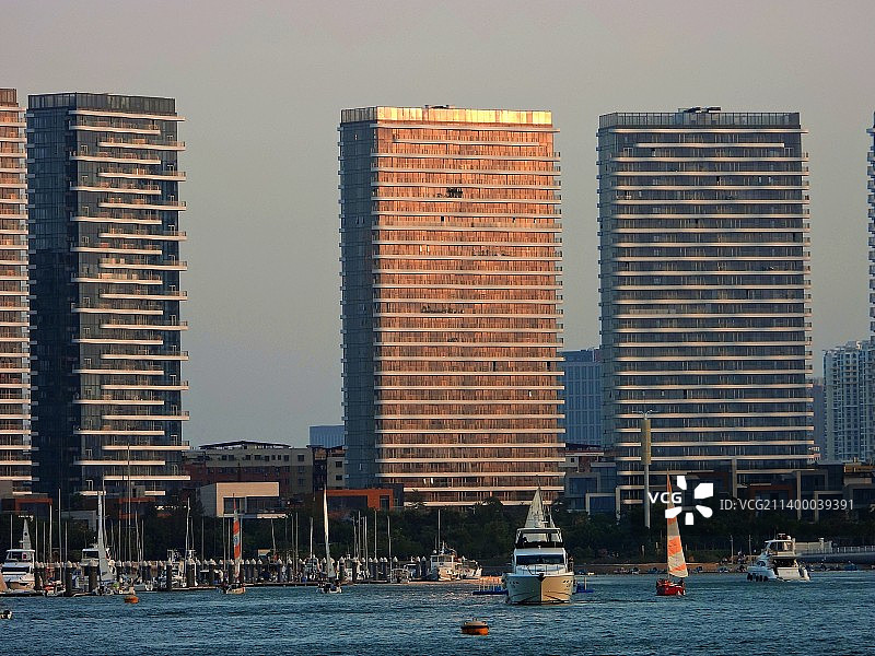 厦门五缘湾图片素材